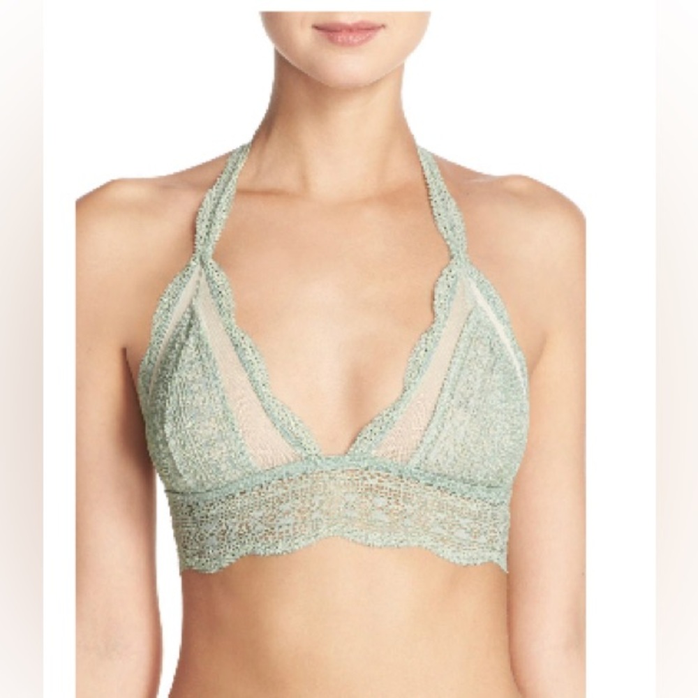 Free People - Sienna Halter Bralette (NEW!!) Medium